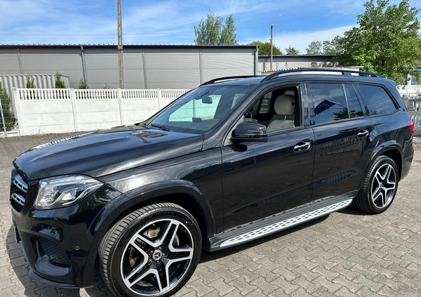 Mercedes-Benz GLS cena 199900 przebieg: 168272, rok produkcji 2017 z Wieluń małe 326